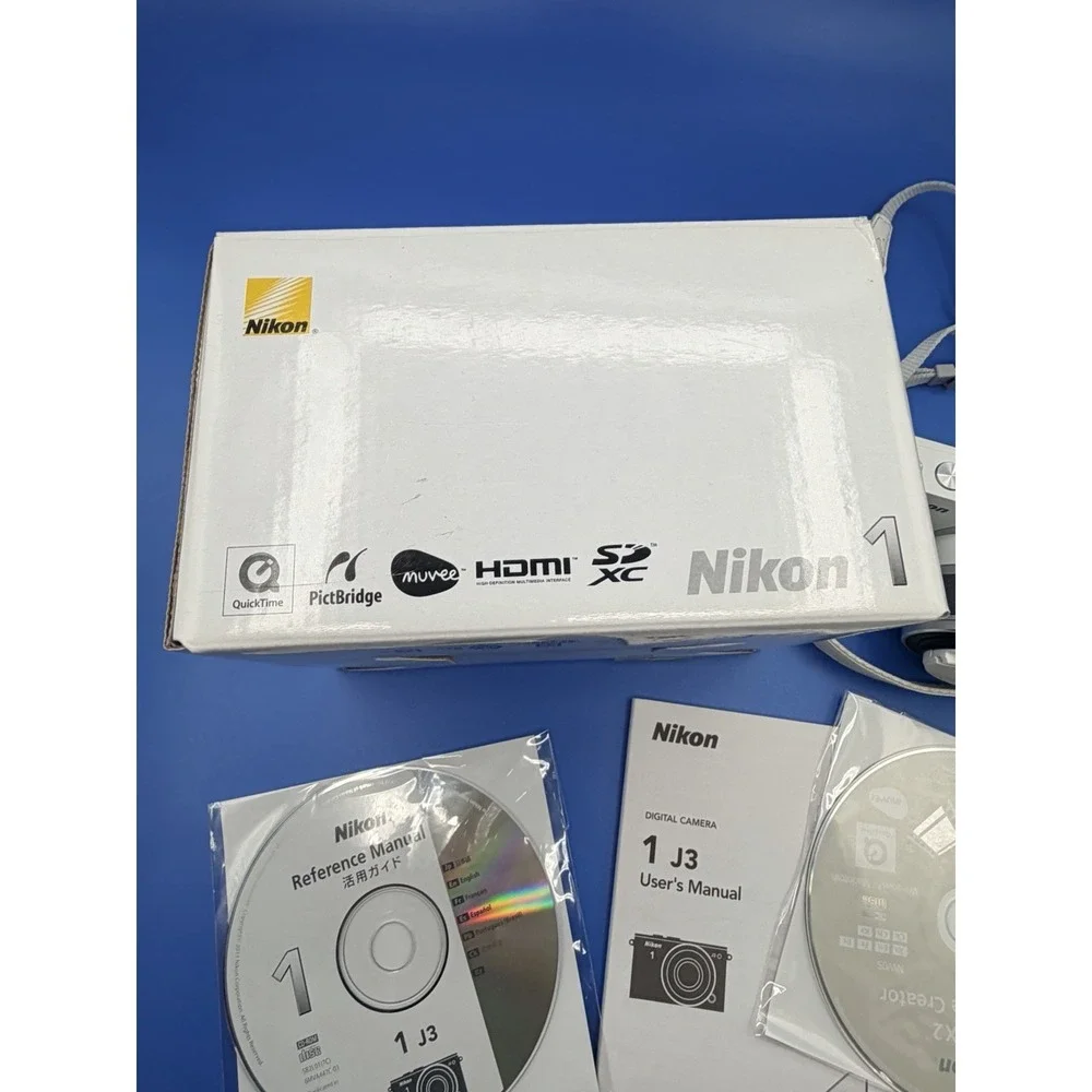 Nikon 1 J3 14.2MP Camera -14.2 MP Format White